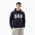 Pánska mikina GAP Heritage French Terry Logo blue navy