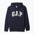 Pánska mikina GAP Heritage French Terry Logo blue navy 5