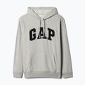 Pánska mikina GAP Heritage French Terry Logo light heather grey 5