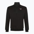 Pánska tréningová mikina Reebok Identity Fleece 1/4 Zip black/white/vector red