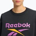 Dámska mikina Identity Big Logo Fleece Crew black/purple rave/electric amber 4