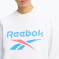 Dámska mikina Reebok Big Logo Fleece Crew white/coral/blue 4
