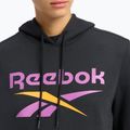 Dámska mikina Reebok Identity Big Logo Fleece black/purple rave/electric amber 4