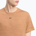 Pánske tričko Reebok Id Train Melange Tech Tee electric amber 4