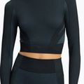 Dámske tréningové tričko s dlhým rukávom Reebok RBK Lab Seamless Crop black 4