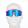 Slnečné okuliare UVEX Flowline pink matt/mirror blue 7