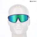 Detské slnečné okuliare UVEX Skyryse Jr blue matt/mirror green 7