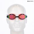 Plavecké okuliare Arena Zoom X-Fit Mirror copper/bright coral/plum 9