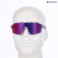 Slnečné okuliare Red Bull SPECT Dundee matt blue-pink pattern/smoke pink-yellow mirror 7