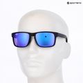 Slnečné okuliare Oakley Holbrook matná čierna/prízemná fialová 13
