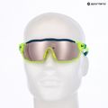 Slnečné okuliare Nike Show X Rush matné volt/chrómové zrkadlo 9