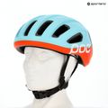 Cyklistická prilba POC Amidal indicolite blue matt/carnelian orange matt 13