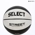 Detská basketbalová lopta SELECT Basketball Street v23 white/black veľkosť 7 4