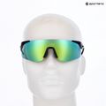 Slnečné okuliare Red Bull SPECT Mark black/smoke with green blue mirror 7