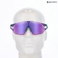Slnečné okuliare 100% Hypercraft SQ satin storm metallic/purple mirror 8