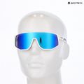 Slnečné okuliare Red Bull SPECT Dash white/smoke with blue mirror 6
