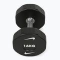 Chrómová činka Nike Strength Pro Urethane Dumbbell 16 kg black/white 2