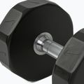 Chrómová činka Nike Strength Pro Urethane Dumbbell 16 kg black/white 4