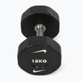 Chrómová činka Nike Strength Pro Urethane Dumbbell 18 kg black/white 2