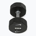 Chrómová činka Nike Strength Pro Urethane Dumbbell 22 kg black/white 2