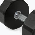 Chrómová činka Nike Strength Pro Urethane Dumbbell 22 kg black/white 4