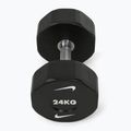 Chrómová činka Nike Strength Pro Urethane Dumbbell 24 kg black/white 2