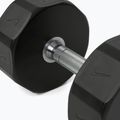 Chrómová činka Nike Strength Pro Urethane Dumbbell 24 kg black/white 4