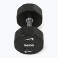 Chrómová činka Nike Strength Pro Urethane Dumbbell 26 kg black/white 2