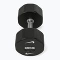 Chrómová činka Nike Strength Pro Urethane Dumbbell 30 kg black/white 2