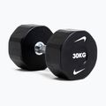 Chrómová činka Nike Strength Pro Urethane Dumbbell 30 kg black/white 6