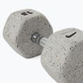 Pogumovaná činka Nike Strength Grind Hex Dumbbell 15 kg wolf grey 4