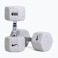 Pogumovaná činka Nike Strength Grind Hex Dumbbell 17,5 kg wolf grey 5