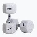 Pogumovaná činka Nike Strength Grind Hex Dumbbell 22,5 kg wolf grey 5