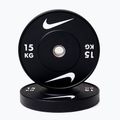 Bumpery Nike Strength Rubber Bumper Plates 15 kg black/white