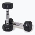 Činky Nike Strength Hex Dumbbell 2 x 2 kg black/white