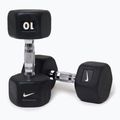 Činky Nike Strength Hex Dumbbell 2 x 10 kg black/white