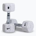 Činky Nike Strength Grind Hex Dumbbell 2 x 8 kg wolf grey