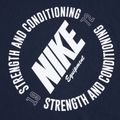Pánske tréningové tričko Nike Strength S&C Dri-Fit navy/white 4