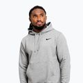 Pánska mikina Nike Strength S&C Hoodie heather grey/black 4