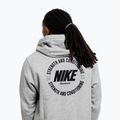 Pánska mikina Nike Strength S&C Hoodie heather grey/black 5