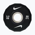 Kotúč Nike Strength Pro Urethane Plates 2 x 2,5 kg black/white