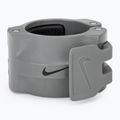 Uzávery na činku Nike Strength Barbell Collars 2ks grey/black 3