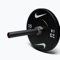 Uzávery na činku Nike Strength Barbell Collars 2ks grey/black 9