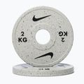 Kotúč Nike Strength Grind Change Plates 2 x 2 kg wolf grey