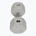 Gumovaná činka Nike Strength Grind Dumbbell 30 kg wolf grey 2