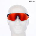 Slnečné okuliare Red Bull SPECT Mark blue/brown with red orange mirror 7