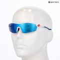 Detské slnečné okuliare Under Armour 7001/S S3 matné biele/modré viacvrstvové oleofóbne 10
