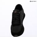 Pánske topánky Calvin Klein HM0HM02212 Retro Runner Bans Leather Suede triple black/adrenaline rush 9