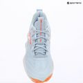 Dámske volejbalové topánky Mizuno Wave Momentum Elite blue finch/white/lava orange 9