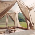 Kempingový stan pre 4 osoby Naturehike Village 13 Ridge Ultimate Edition brown/ti black 10